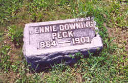 Jennie M. <I>Downing</I> Peck 