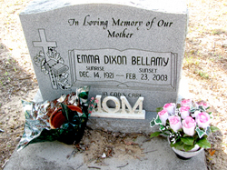 Emma <I>Dixon</I> Bellamy 
