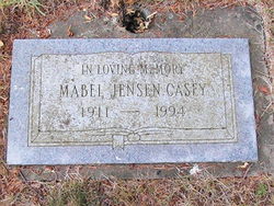 Mabel Katherine <I>Jensen</I> Casey 