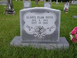 Gladys Lucille <I>Foreman</I> Potts 