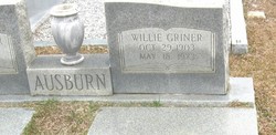 Willie <I>Griner</I> Ausburn 