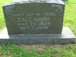 Mary <I>DeMasters</I> Callaway 
