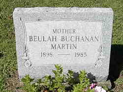 Beulah <I>Buchanan</I> Hynes Martin 