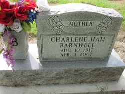 Charlene Capitola <I>Ham</I> Barnwell 