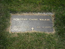 Dorothy <I>Caine</I> Walker 