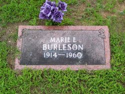 Marie Edna <I>Parnell</I> Burleson 