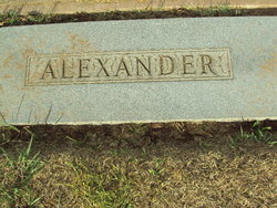 Etta Catherine <I>Amyx</I> Alexander 