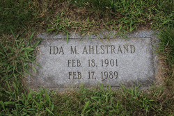 Ida M. Ahlstrand 