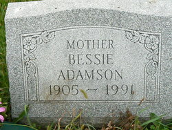 Bessie <I>Slechta</I> Adamson 