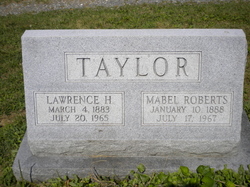 Mabel Arbutus <I>Roberts</I> Taylor 