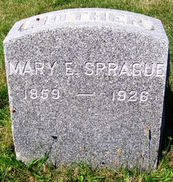 Mary E. <I>Bedell</I> Sprague 