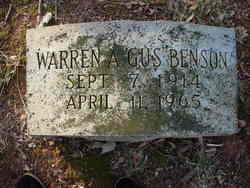 Warren Augustus Benson 