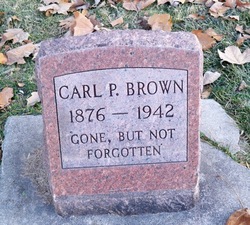 Carl P <I>Braun</I> Brown 