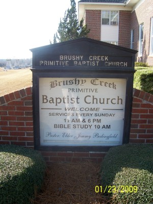 Brushy Creek Primitive Baptist Church Cemetery