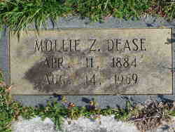 Mollie Zora <I>DeLay</I> Dease 