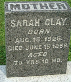 Sarah <I>Raub</I> Clay 