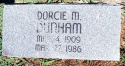 Dorcie Margurett <I>Uptergrove</I> Dunham 