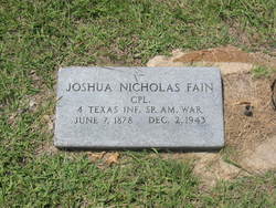 Joshua Nicholas Fain 