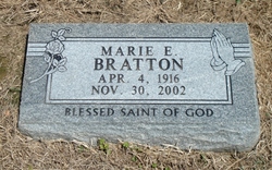 Marie <I>Ellett</I> Bratton 