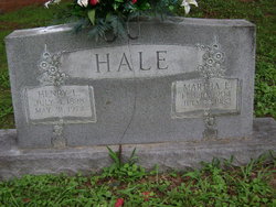Martha Ellen <I>Miller</I> Hale 