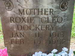 Roxie Cleo <I>Anderson</I> Dockery 