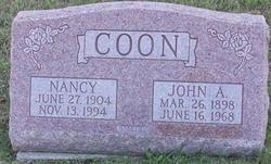 Nancy <I>Glover</I> Coon 