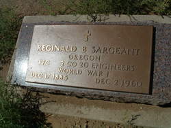 Reginald Baker Monte Sargeant 