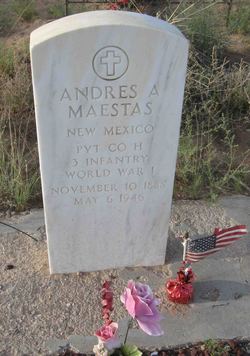 Pvt Andres A. Maestas 
