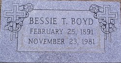 Bessie <I>Thames</I> Boyd 