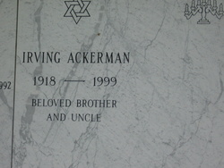 Irving Ackerman 