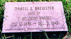 Mabell Eunice <I>Brewster</I> Barnes 
