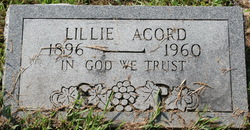 Lillie May <I>Simmers</I> Acord 