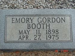 Emory Gordon Booth 