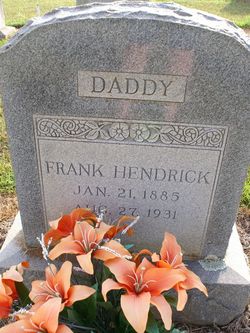 Edwin Franklin “Frank” Hendrick Sr.
