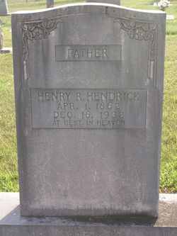 Henry Robert “Shug” Hendrick 