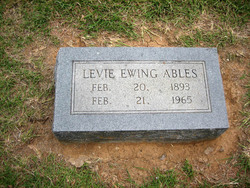 Cora Levicey “Levie” <I>Ewing</I> Curb Boynton Ables 