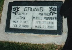 Marie <I>Monnier</I> Gruenig 