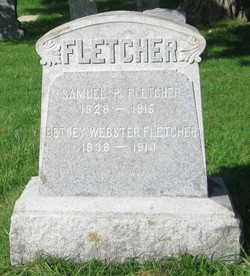 Betsey J <I>Webster</I> Fletcher 