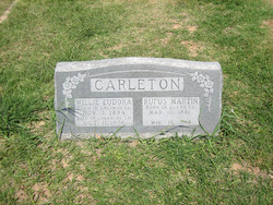 Willie Eudora <I>Hancock</I> Carleton 