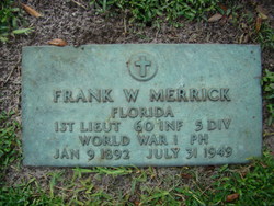 Frank Wakefield Merrick 