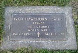 Sgt Ivan Hawthorne Baird 