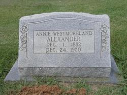 Annie <I>Westmoreland</I> Alexander 