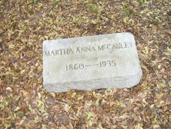 Martha Anna <I>Duganne</I> McCauley 