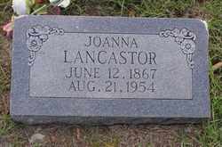 Joanna <I>Byrd</I> Lancastor 