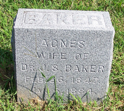 Agnes <I>Thomason</I> Baker 
