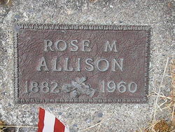 Rose M <I>Adkins</I> Allison 