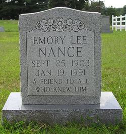 Emory Lee Nance 
