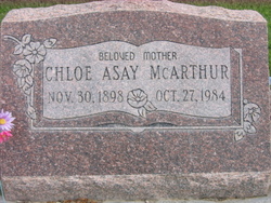 Chloe Hatch <I>Asay</I> McArthur 