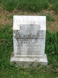 Annie Olive <I>Bull</I> Hancock 