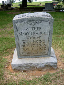 Mary Frances <I>Lincoln</I> Ewing 